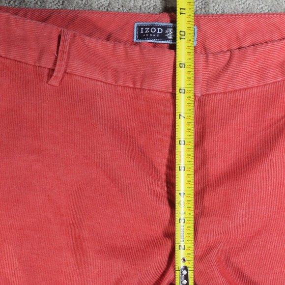 Izod Size 14 Salmon-colored Corduroy Pants - Picture 5 of 7